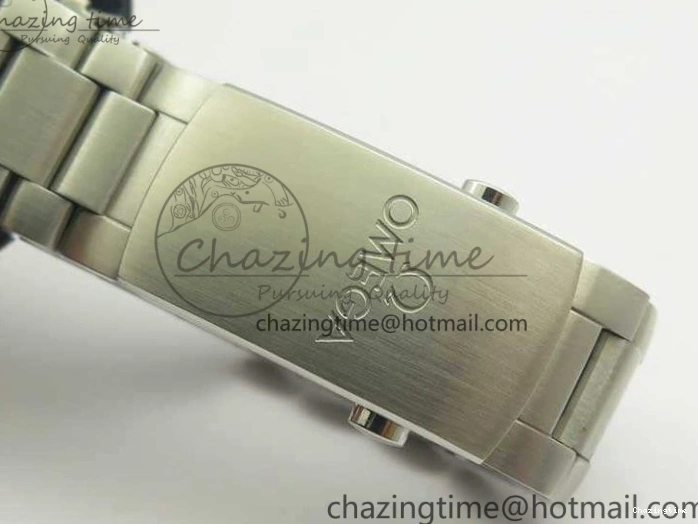 0423 Sleek Planet Ocean Professional Ceramic Bezel 42mm 1:1 MK Best Edition Silver Markers On SS Bracelet A 8085